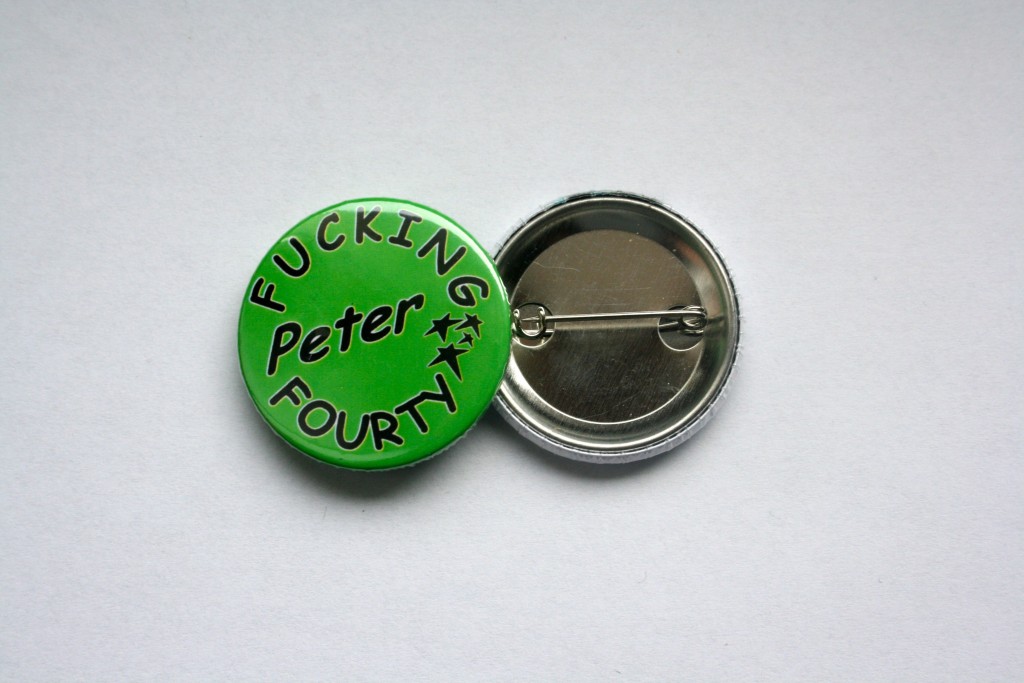 Geburtstags Button - Peter 40